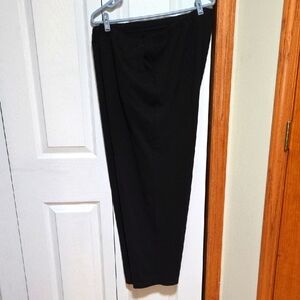 White Stag Black Straight Leg Pants